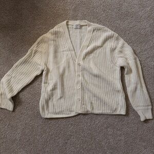 Aritzia ribbed cardigan